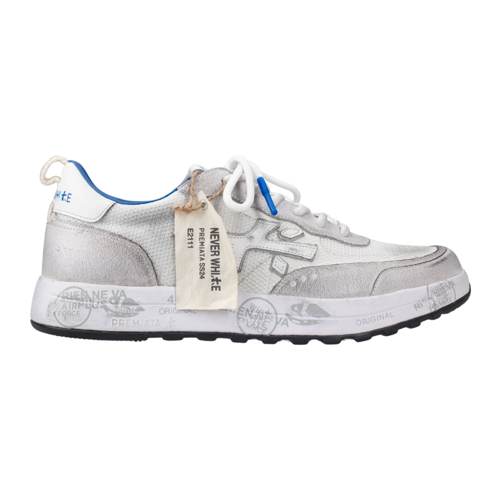 Premiata Essentiële Hardloopschoen Heren Schoenen Grijs
