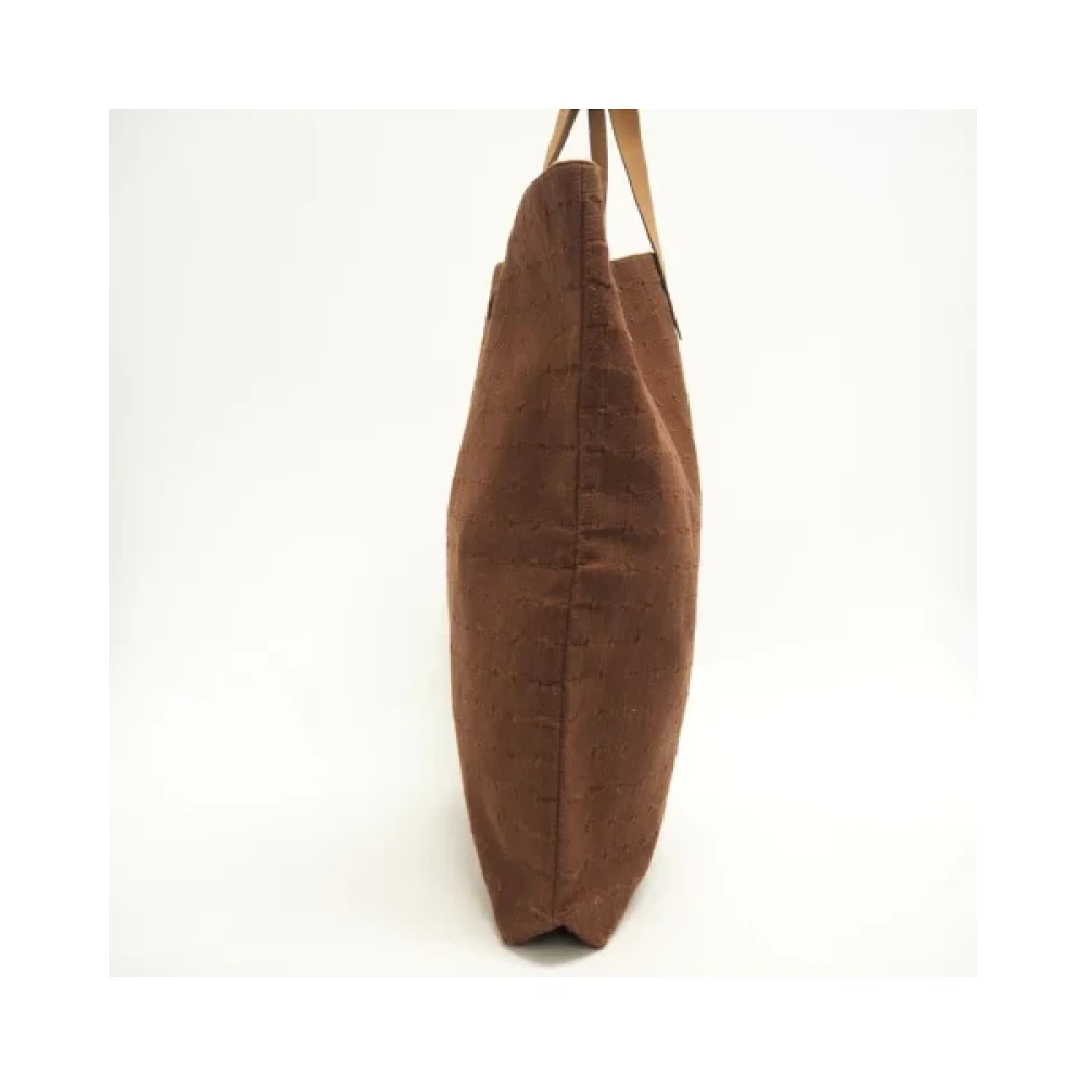 Hermès Vintage Pre-owned Cotton hermes-bags Brown Dames