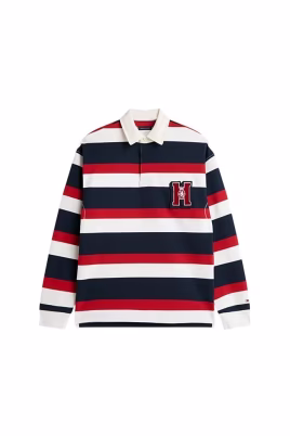 logo-applique-stribet-afslappet-rugby-skjorte