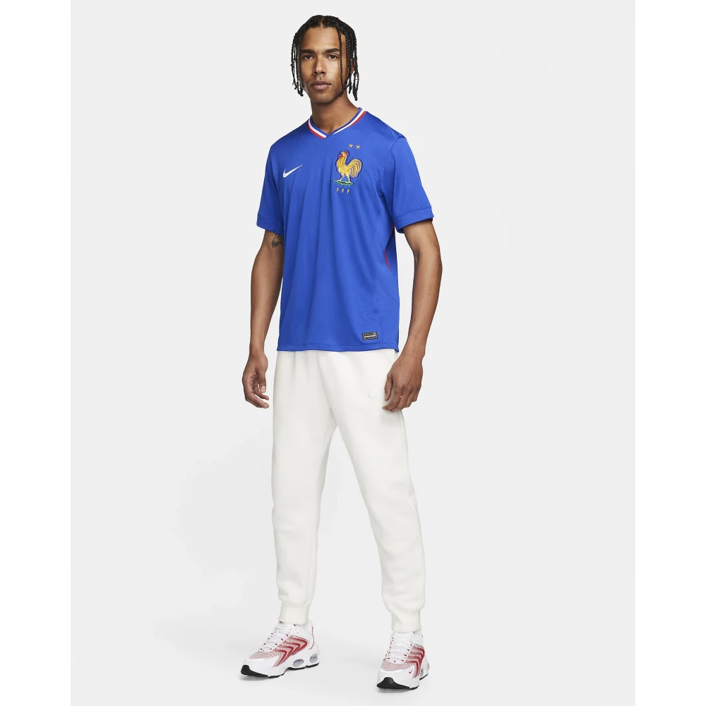 Nike Frankrijk Thuis Shirt 2024 2026 Blue Heren