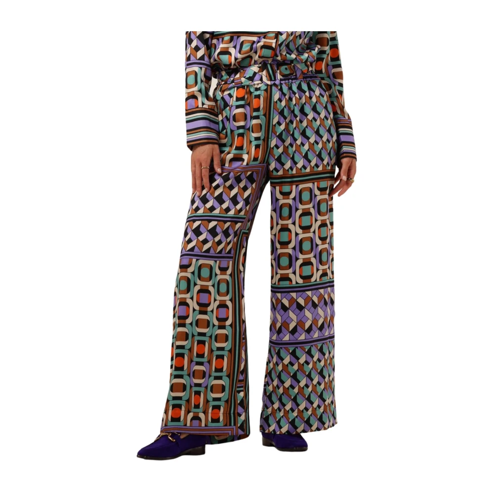 Suncoo Wijde Broek Dames Jairo Multicolor Dames