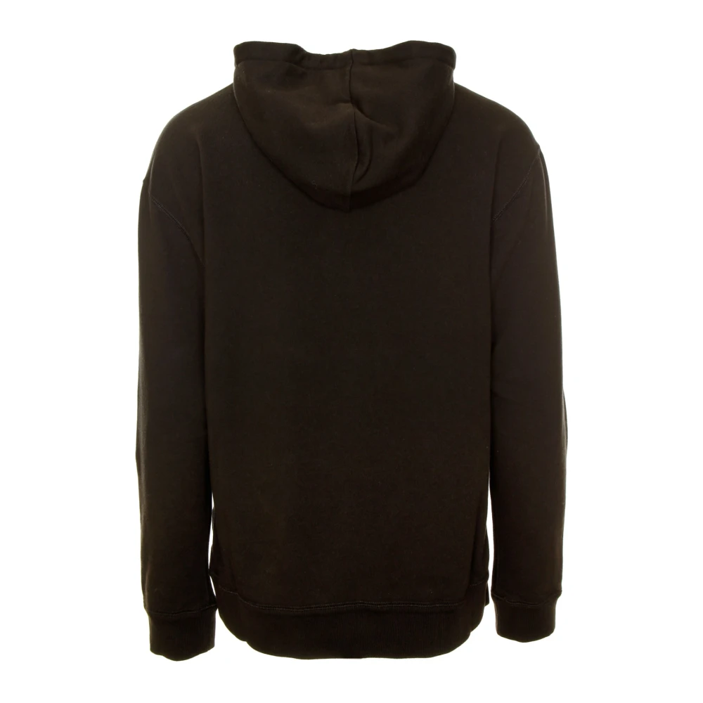 Isabel marant Matte hoodie met trekkoord en logo Gray Heren