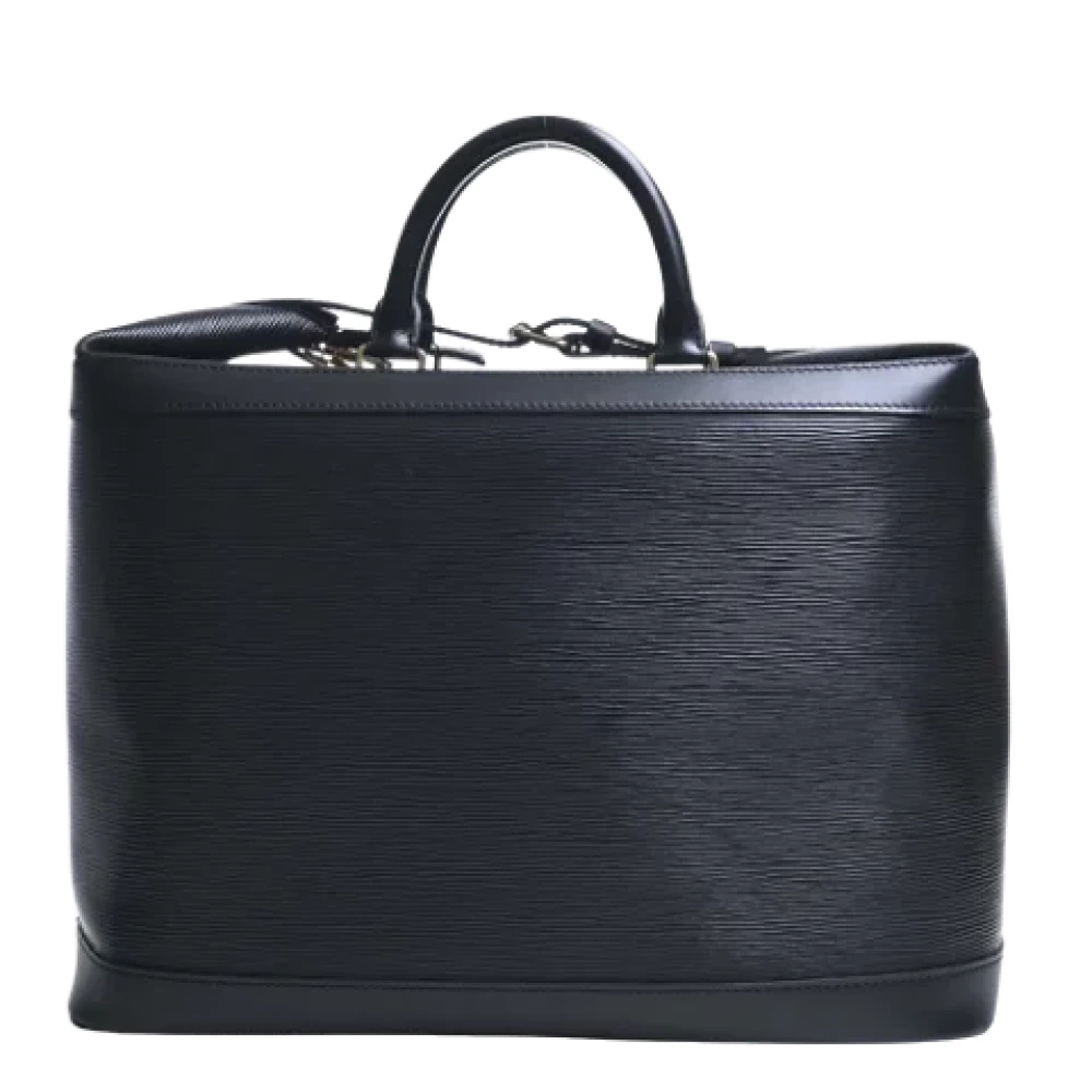 Louis Vuitton Vintage Pre-owned Leather briefcases Black Dames