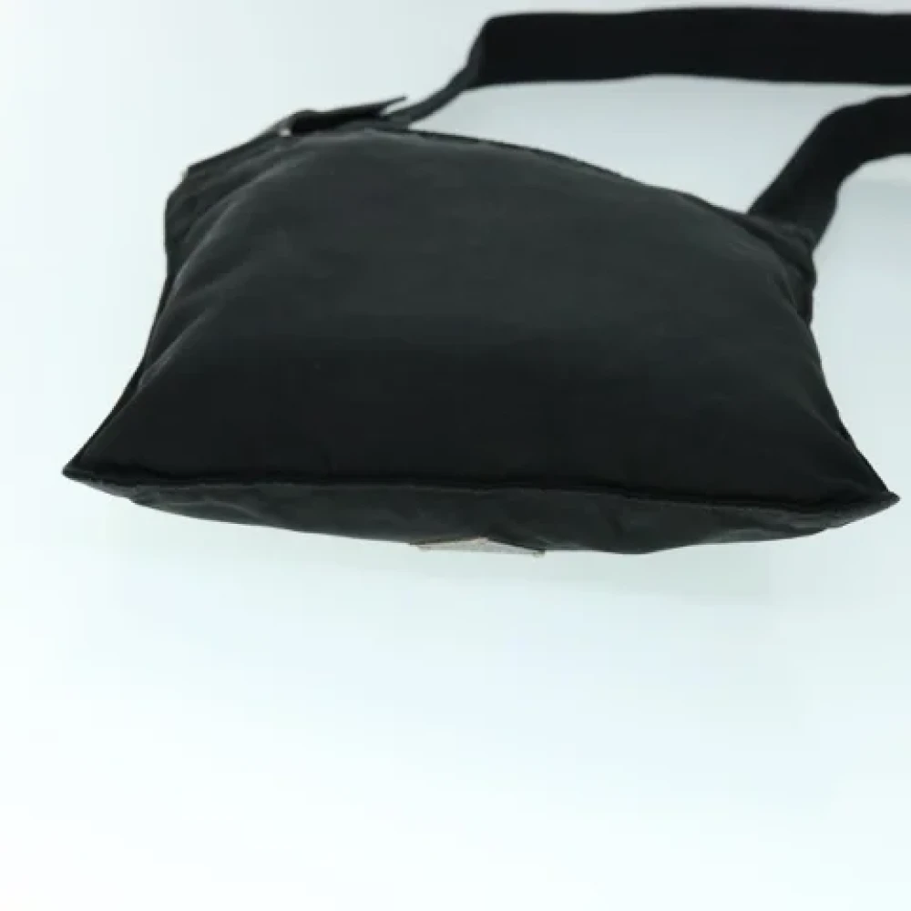 Prada Vintage Pre-owned Nylon prada-bags Black Dames