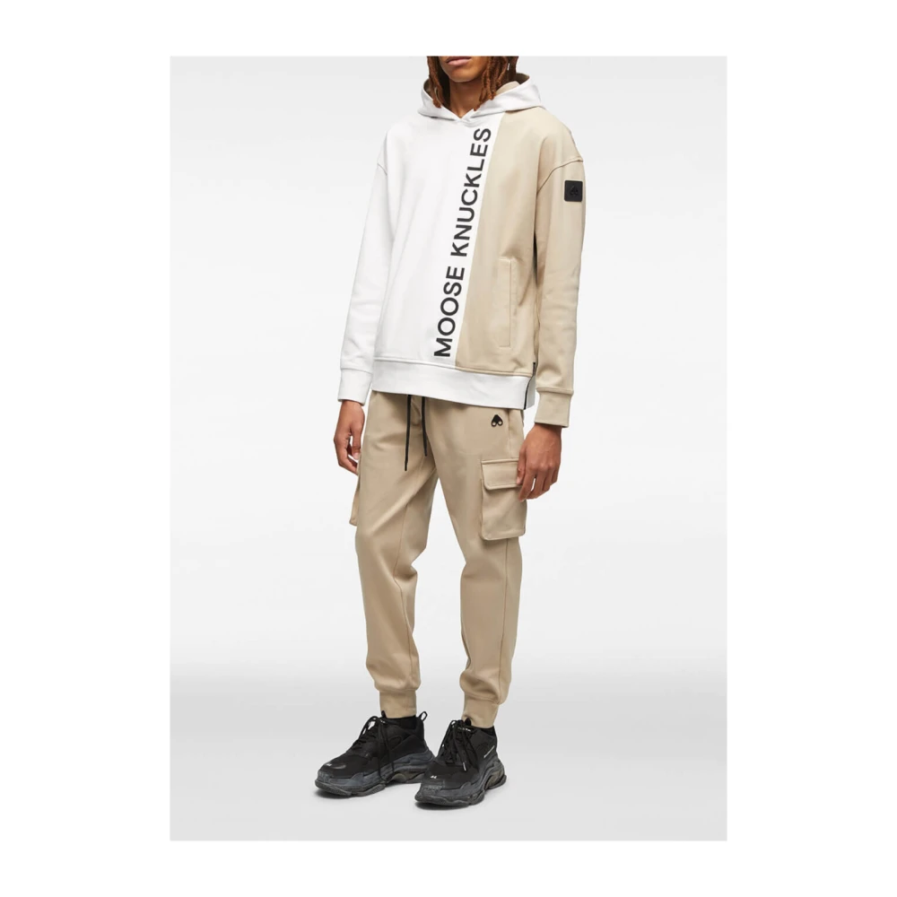 Moose Knuckles Beige Cargo Joggers Beige Heren