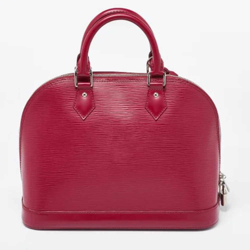 Louis Vuitton Vintage Pre-owned Fabric louis-vuitton-bags Red Dames