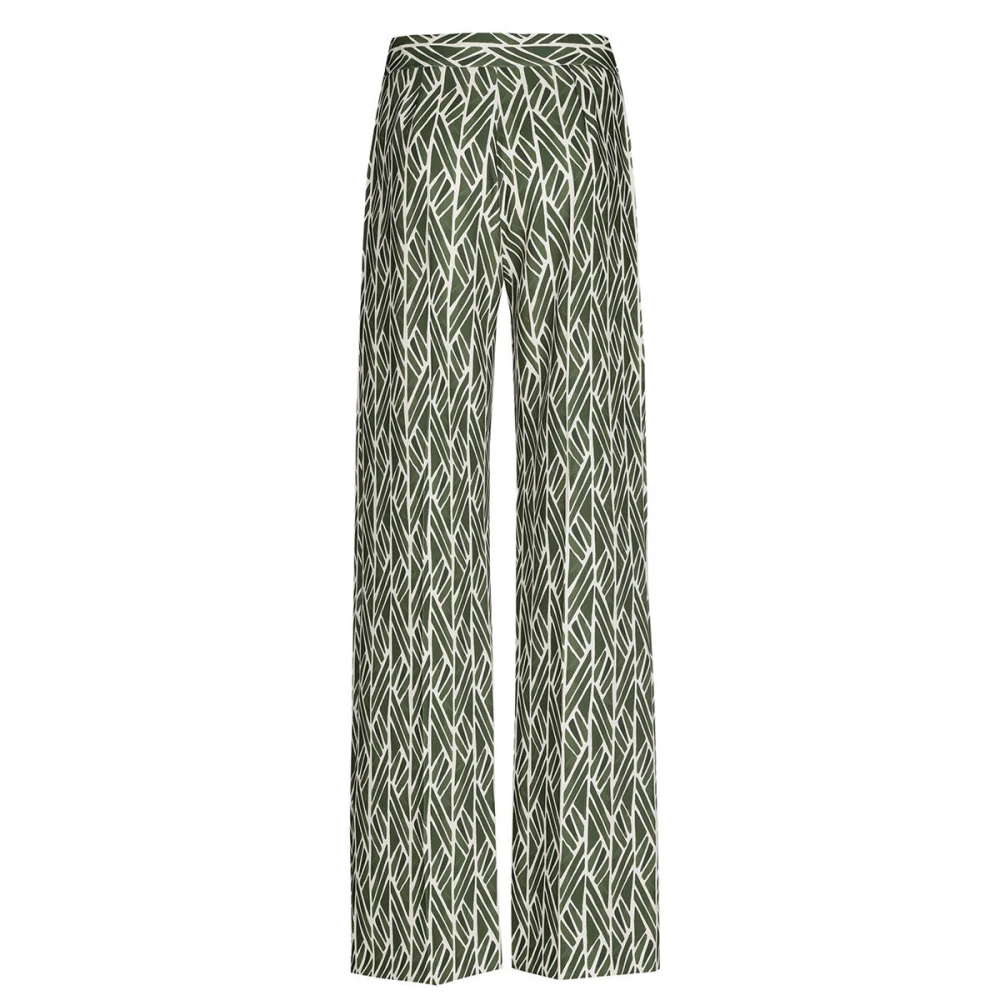 Caroline Biss Elegant Broek 1557 Green Dames