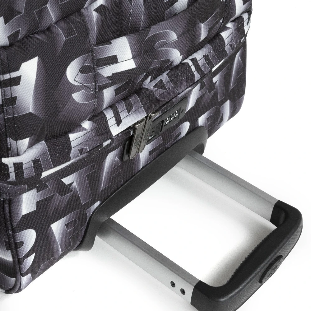 Eastpak TransitR M 6D6 Blocktype Zwarte Koffer Black Unisex