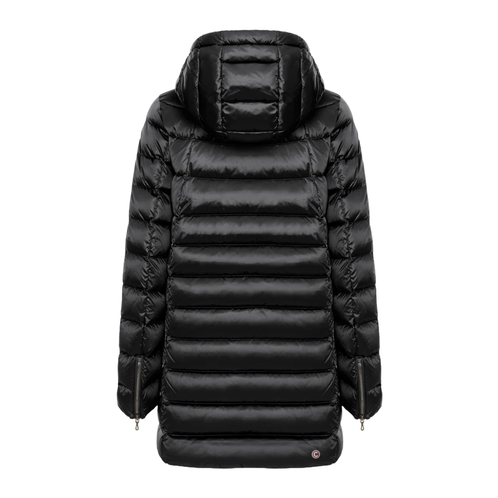 Colmar Gewatteerd jack over de hele lengte Black Dames