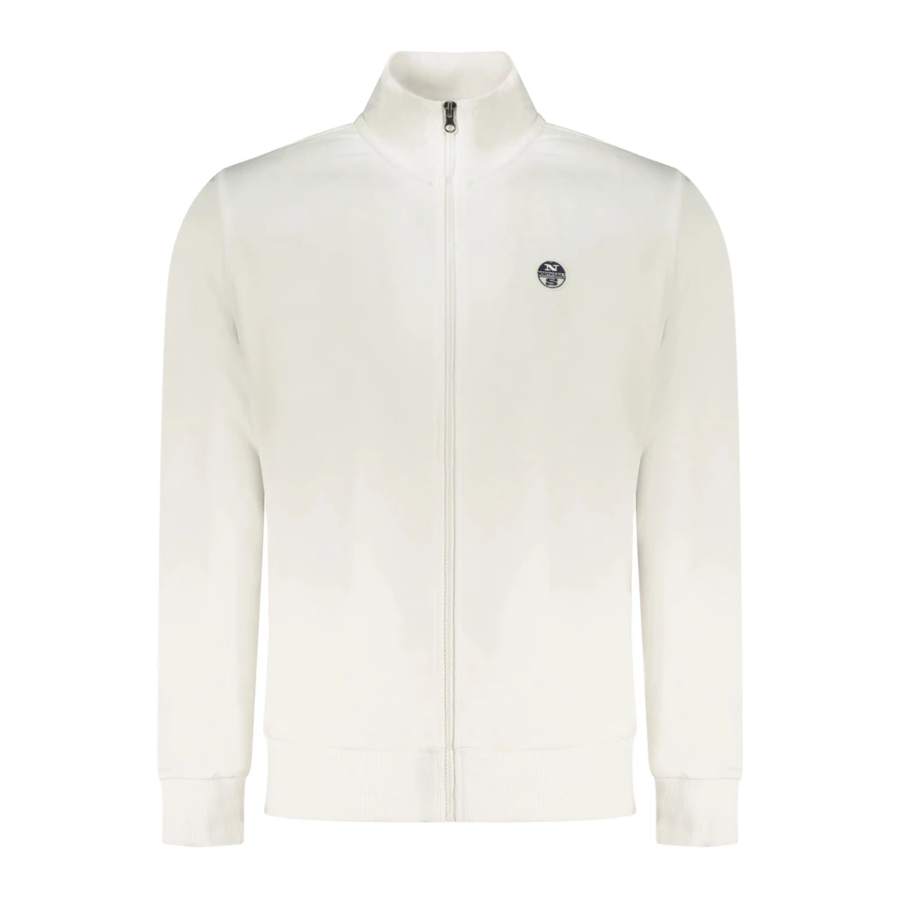 North Sails Men's White Zip-Throughs, 3XL, Zip-Up Sweatshirt