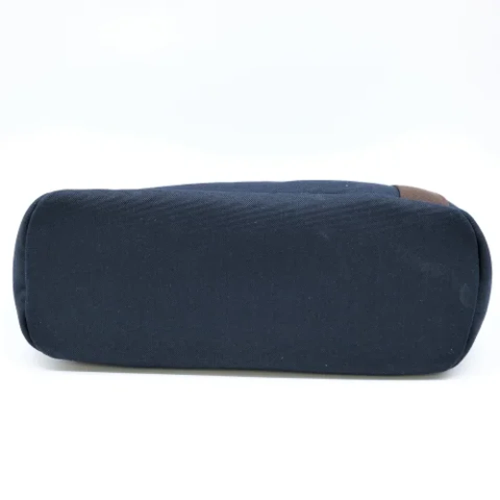Hermès Vintage Pre-owned Fabric handbags Black Dames