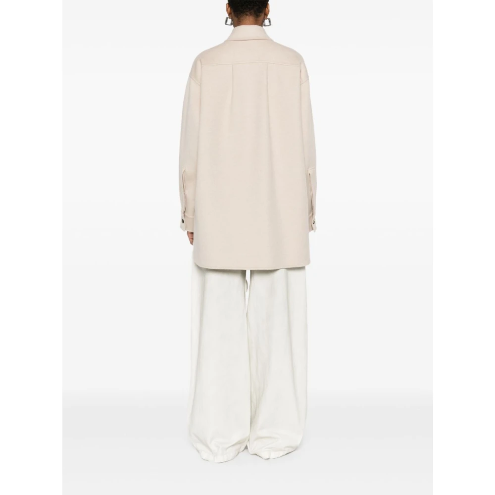 Loewe Stijlvolle Jassen Collectie Beige Dames
