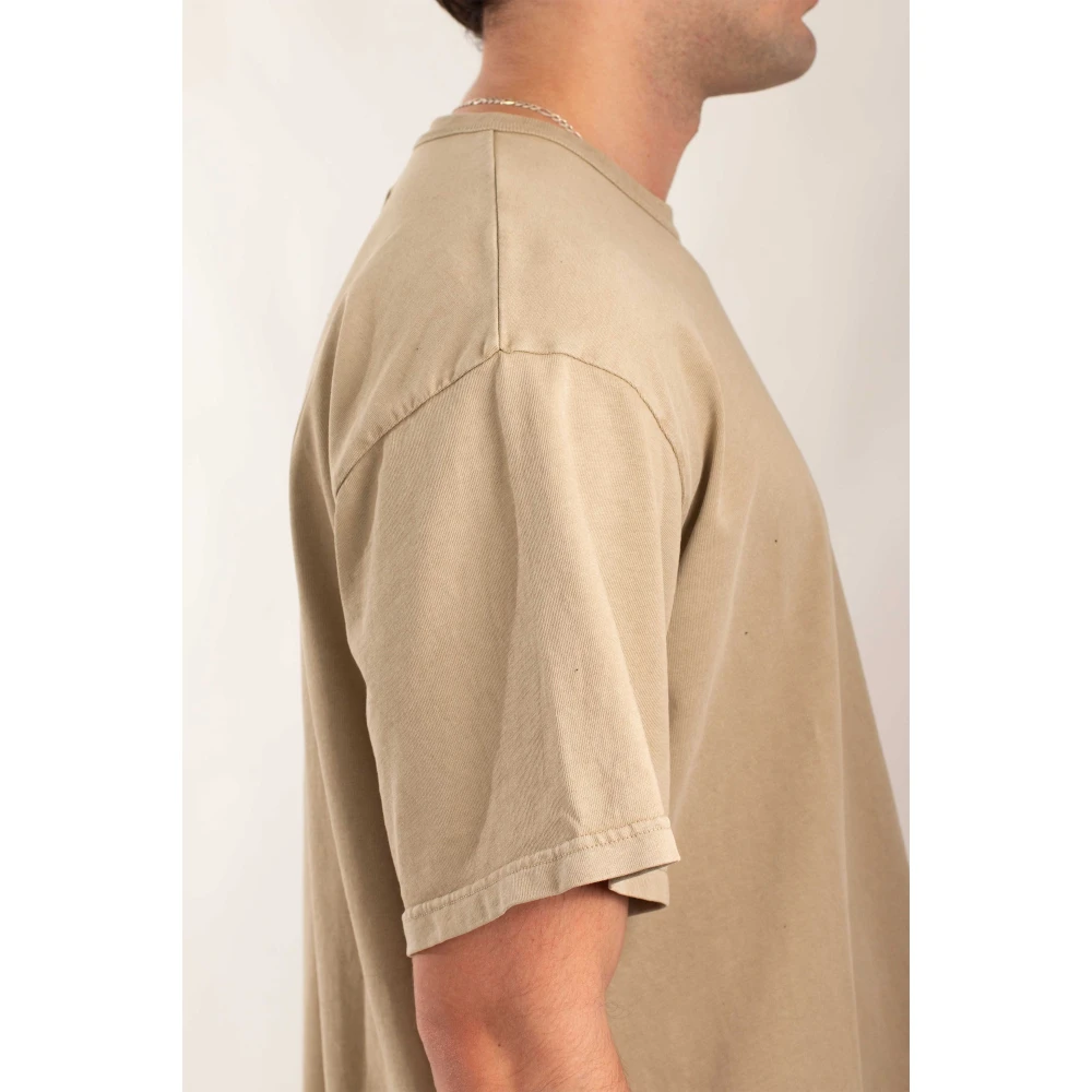 Misbhv Retro Community Tee in Beige Heren