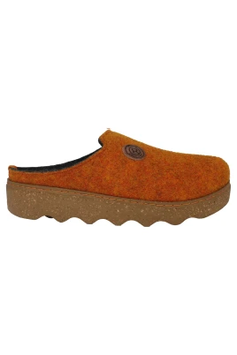 Orange Damtoffel Bekväma Träskor