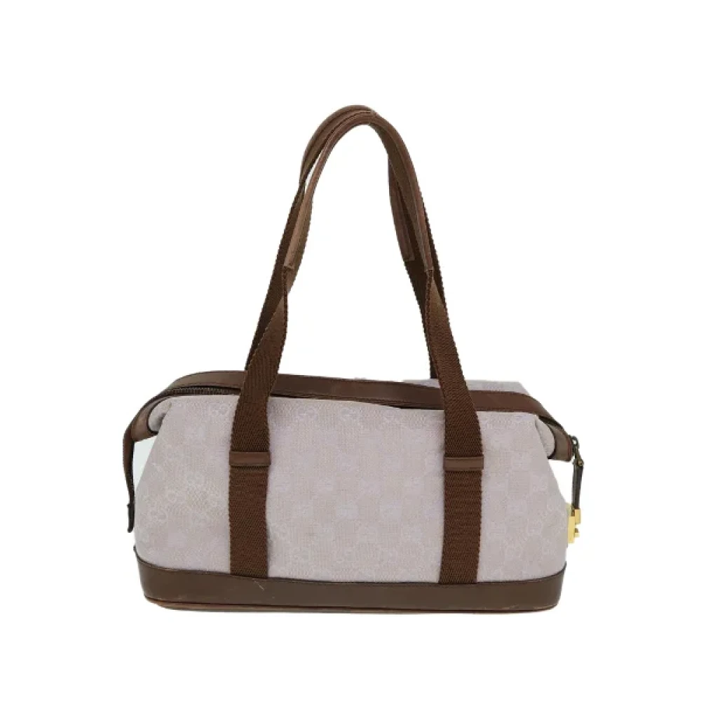 Gucci Vintage Pre-owned Canvas gucci-bags Purple Dames