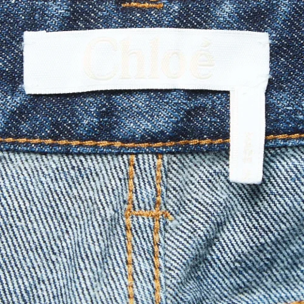 Chloé Pre-owned Denim jeans Blue Dames