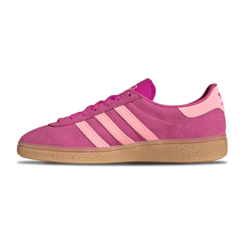 Adidas Women's Pink Munchen Trainers - Skateboarding - 6 1/3 Uk - Sport