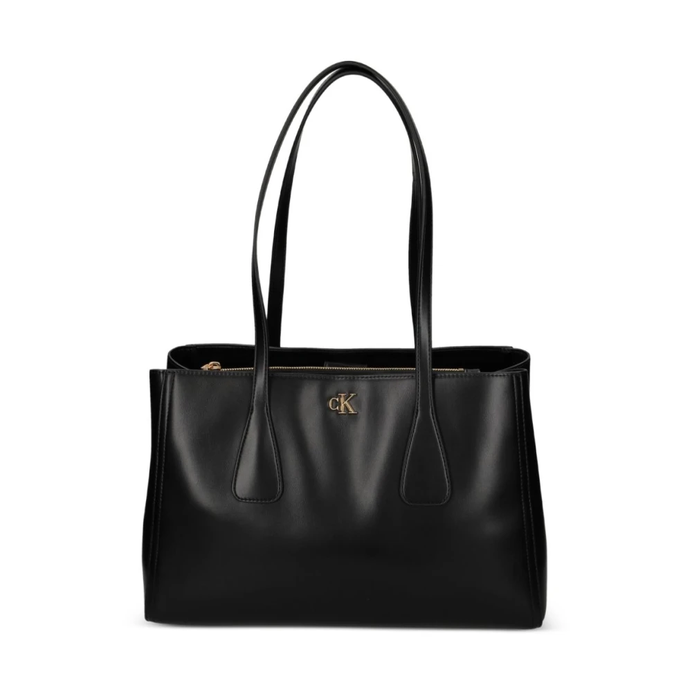 Calvin Klein Black Shoulder Bags, Female, One Size, Shoulder Bags
