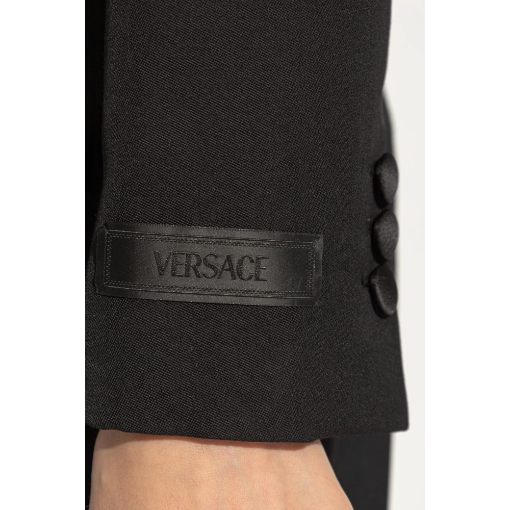 Versace Korte blazer Black Dames