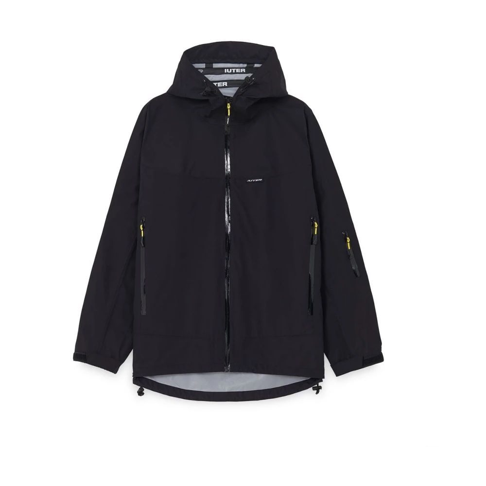 Iuter Armor Taped Jacket Zwart Nylon Heren Black Heren