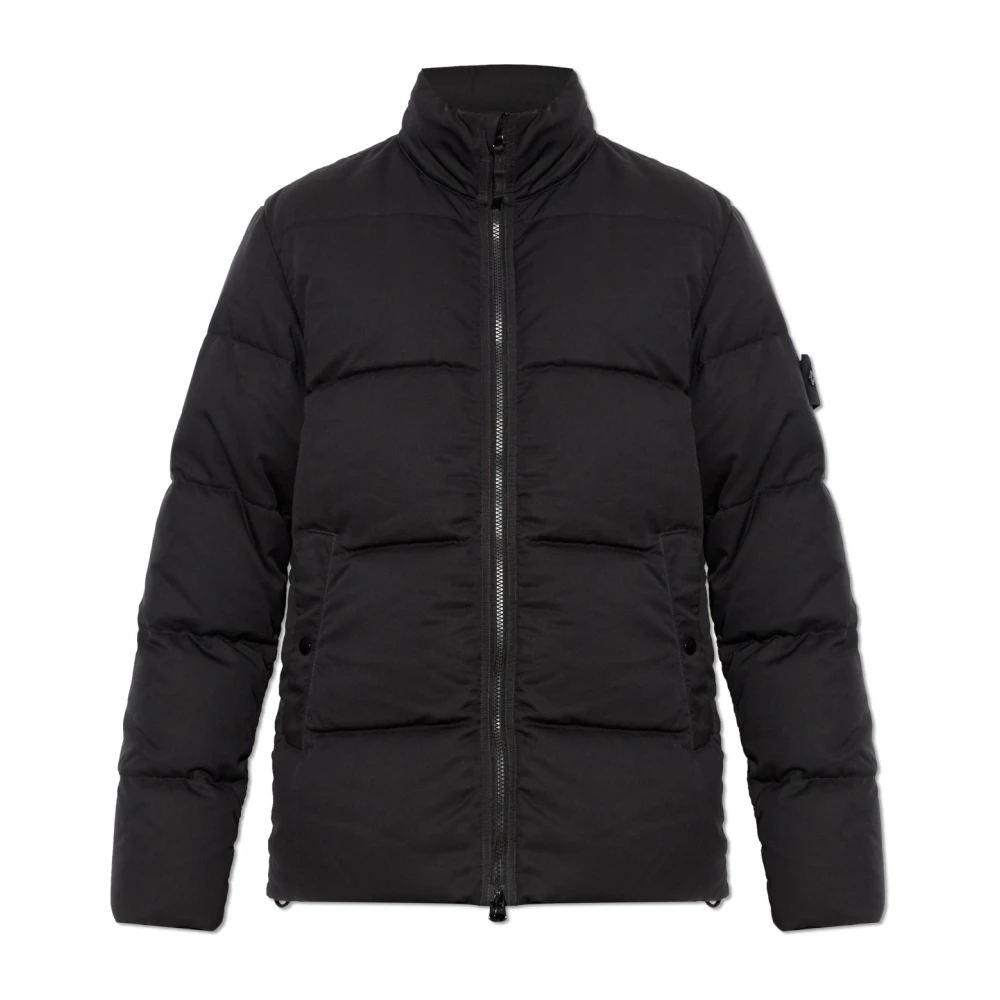 Stone Island Ghost Donsjack Zwart Lichtgewicht Black Heren