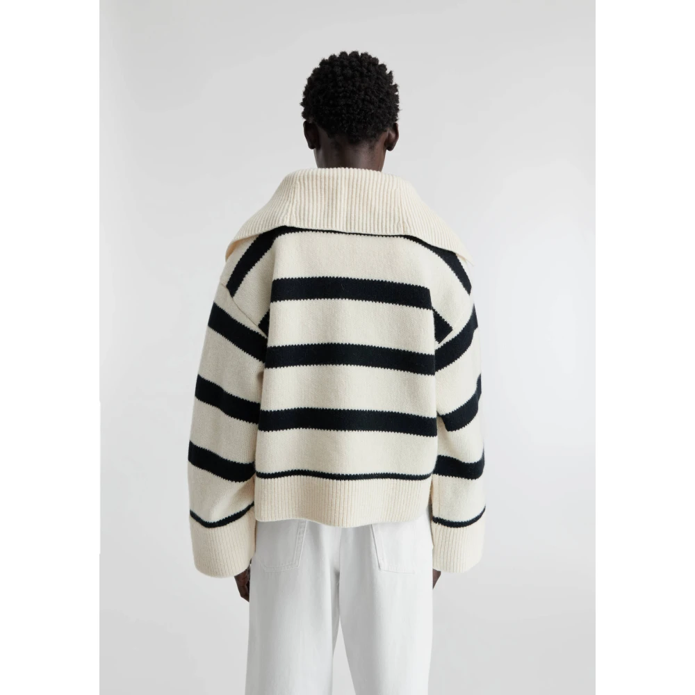 Axel Arigato Clio Cropped Sweater Beige Dames