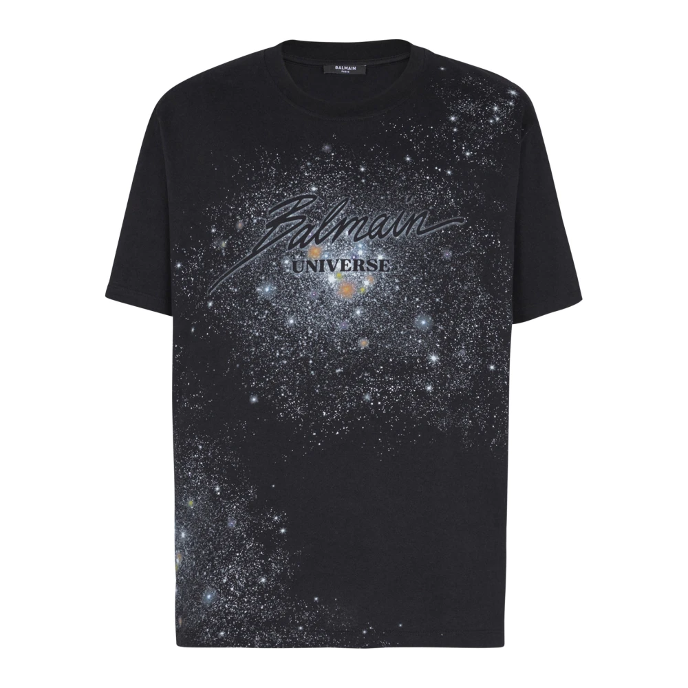 Balmain - Tops > T-Shirts - Black - Balmain - Modalova