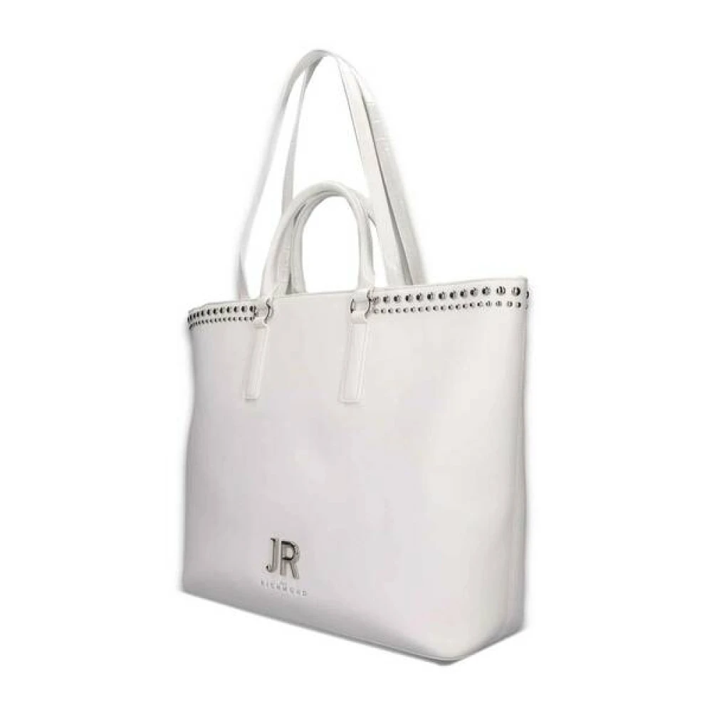 John Richmond Dames Logo Tas White Dames