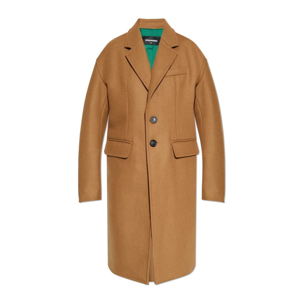 Coats > Single-Breasted Coats - - Dsquared2 - Modalova