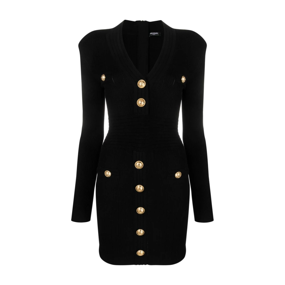Dresses > Day Dresses > Knitted Dresses - - Balmain - Modalova