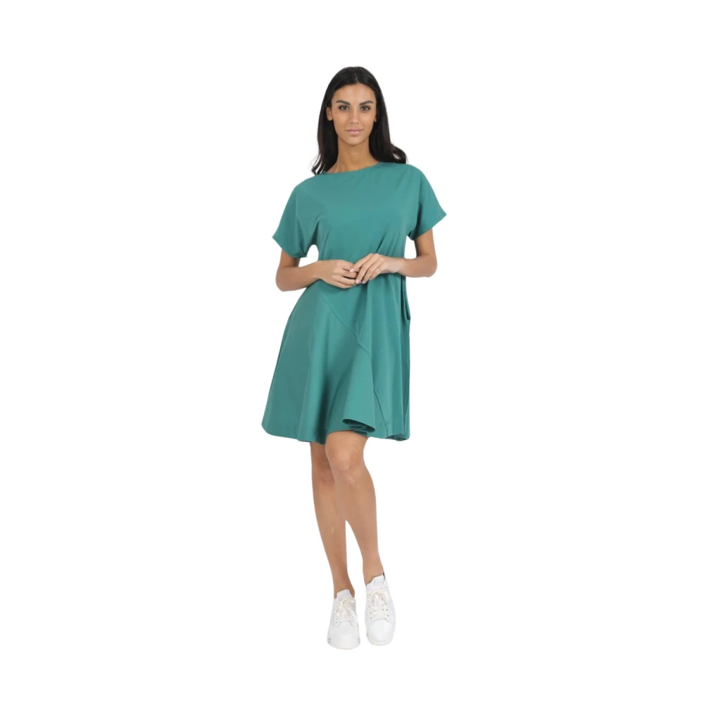 Alpha Studio Stijlvolle Jurk Green Dames