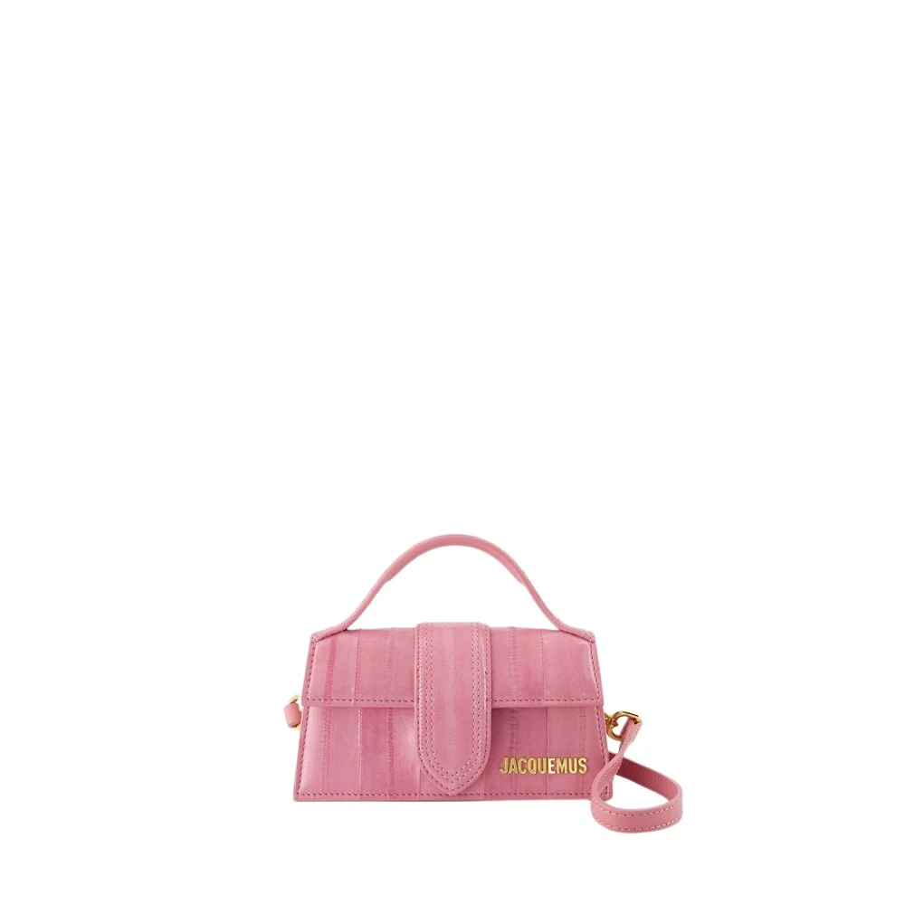 Jacquemus Lichtroze Leren Crossbody Tas Pink Dames