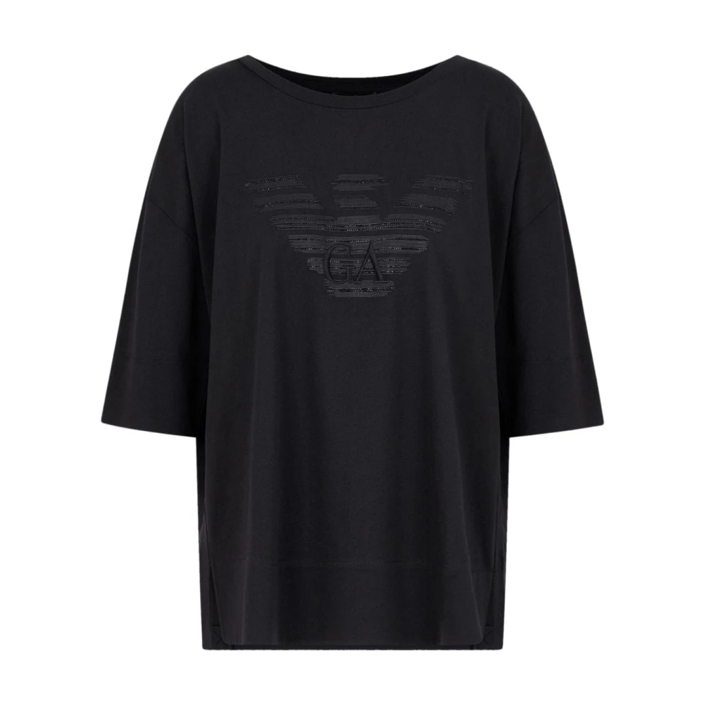 Emporio Armani T-Shirts Black Dames