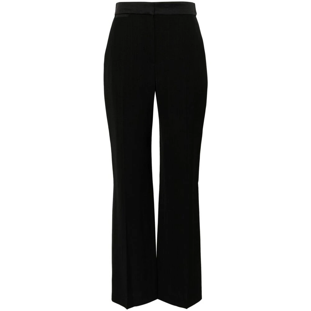 Casablanca Zwarte broek met rechte pijpen Black Dames