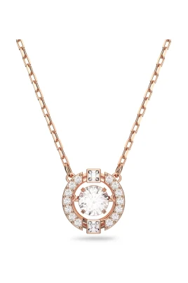 Halsband Rundslipad Vit