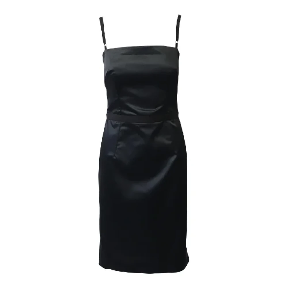 Dolce & Gabbana Pre-owned Nylon dresses Black Dames