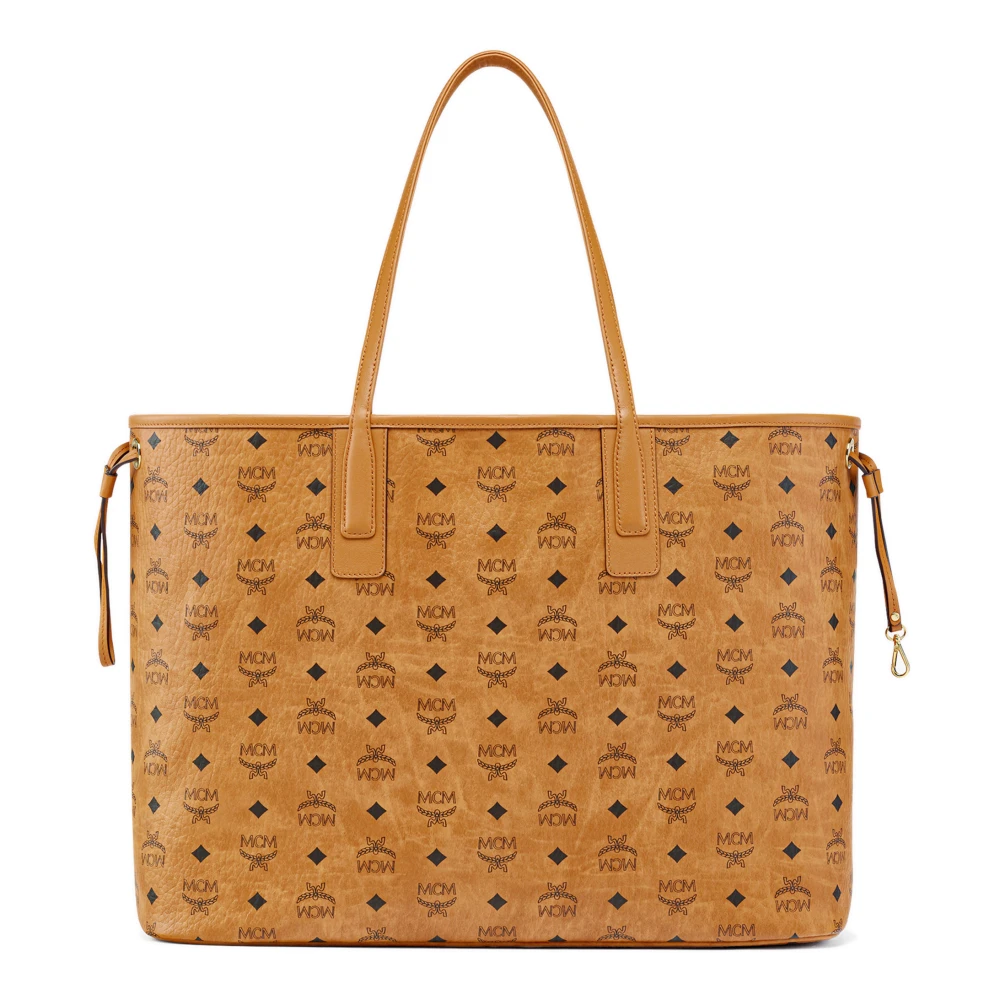 MCM Liz Wendeshopper in Visetos Brown Dames