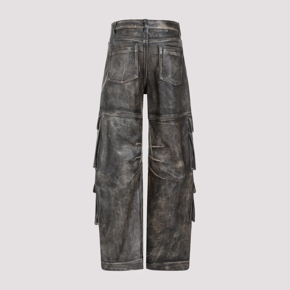 Golden Goose Wide Trousers Brown Dames
