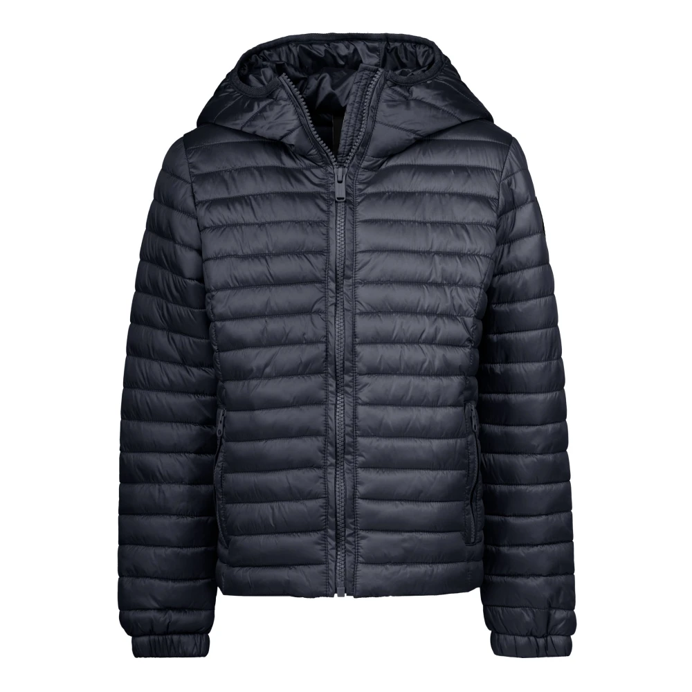 Bomboogie Unisex Kids Blue Hooded Puffer Jacket - Winter Jackets - 14 Y - Kids