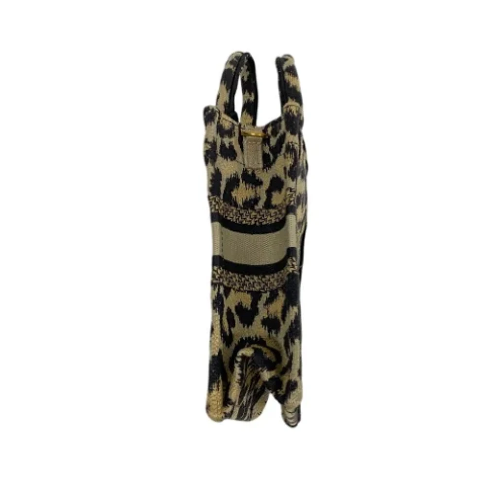 Dior Vintage Pre-owned Canvas totes Beige Dames
