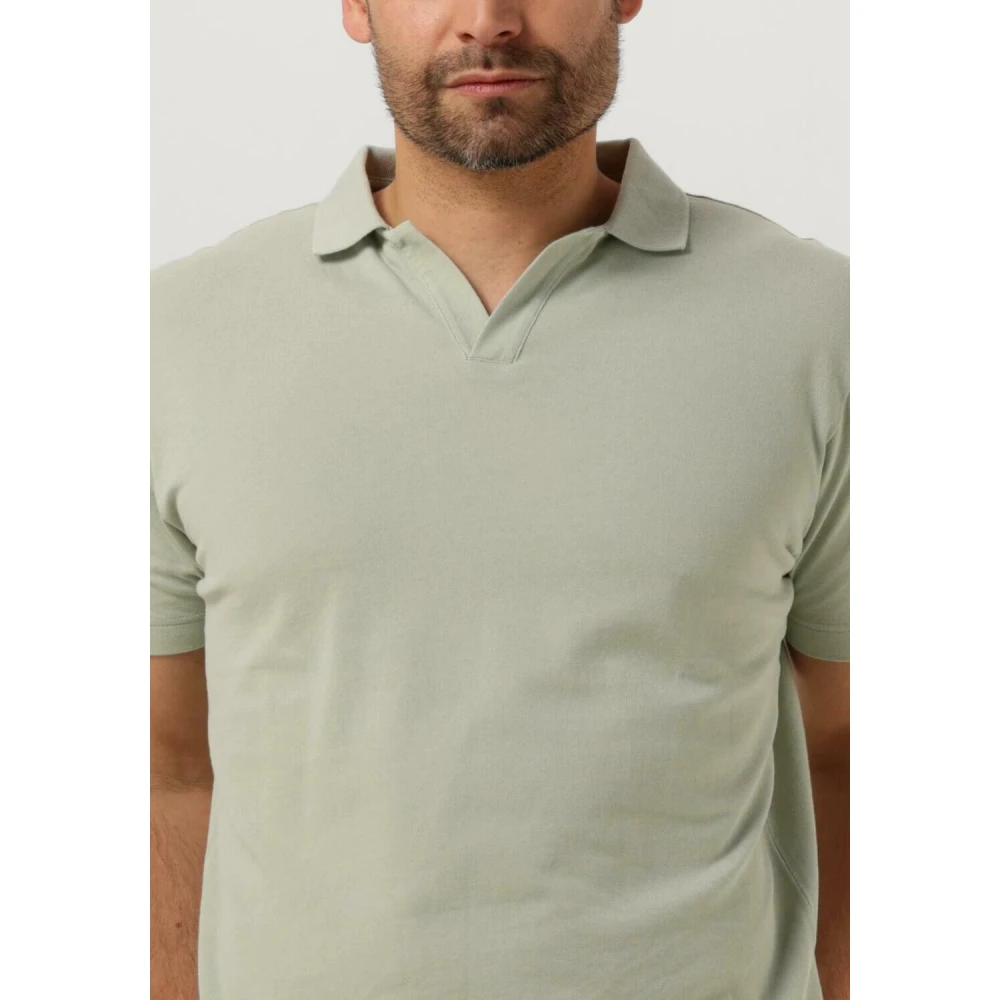 drykorn Heren Polo & T-shirts Benedickt 520151 Green Heren