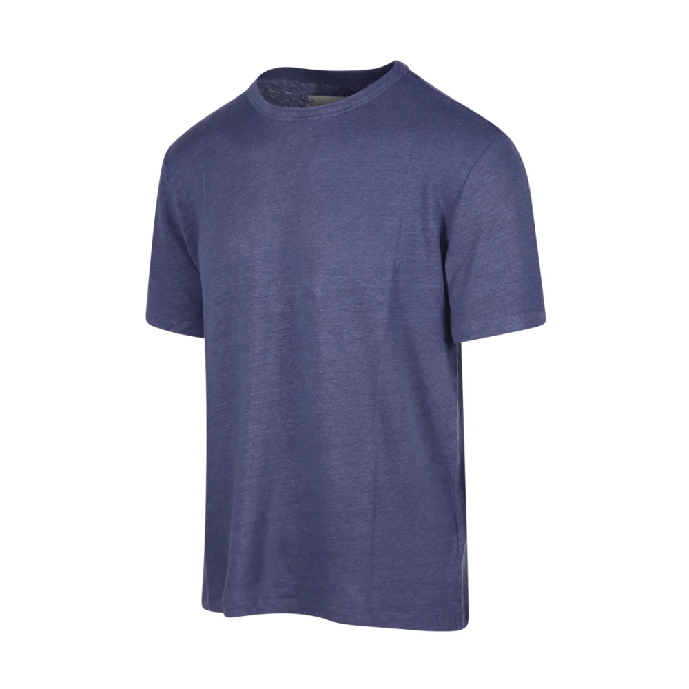 Officine Générale Nightshadow T-Shirt Blue Heren
