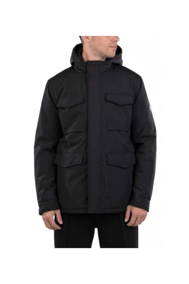 Parka med huva