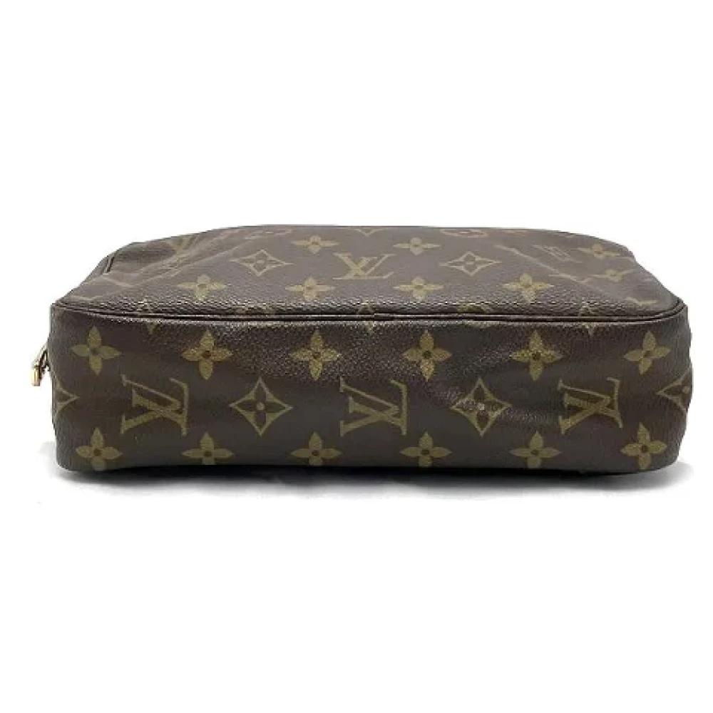 Louis Vuitton Vintage Pre-owned Canvas clutches Brown Dames