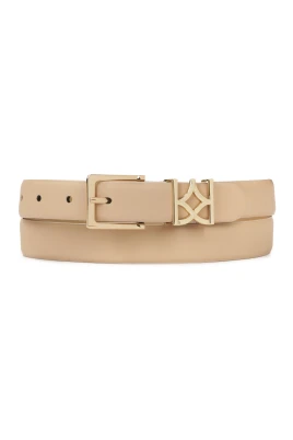 Beige bä med monogram bältesögla