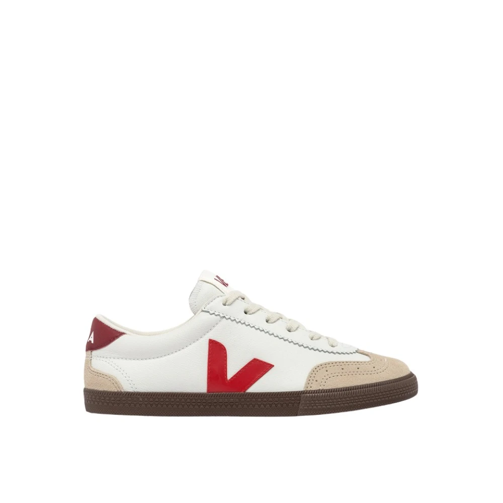 Veja Soft Leather Volley Sneakers Heren Schoenen Wit