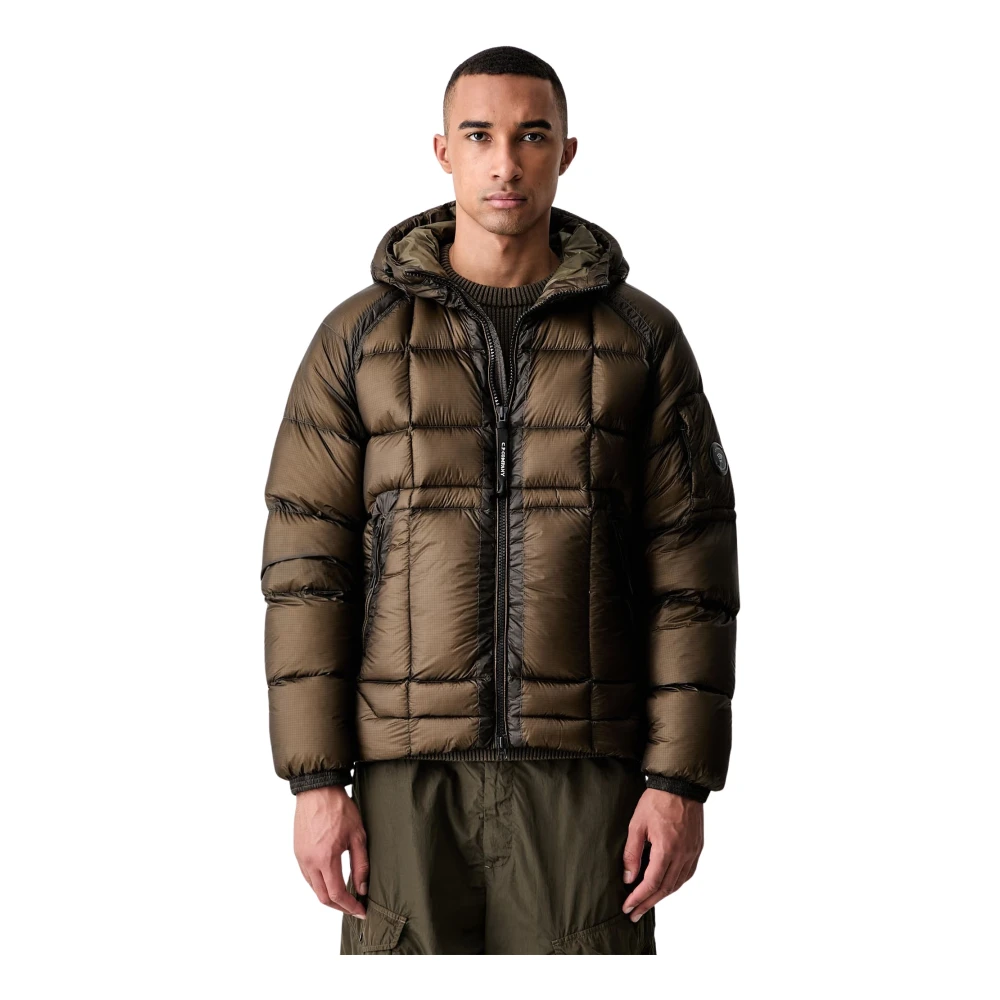 C.p. Company , Down Jackets, Male, Green, M, Jackets > Jackets