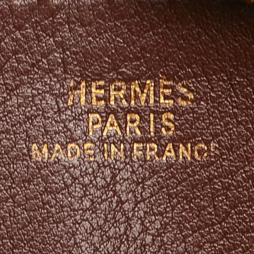 Hermès Vintage Pre-owned Fabric pouches Brown Dames