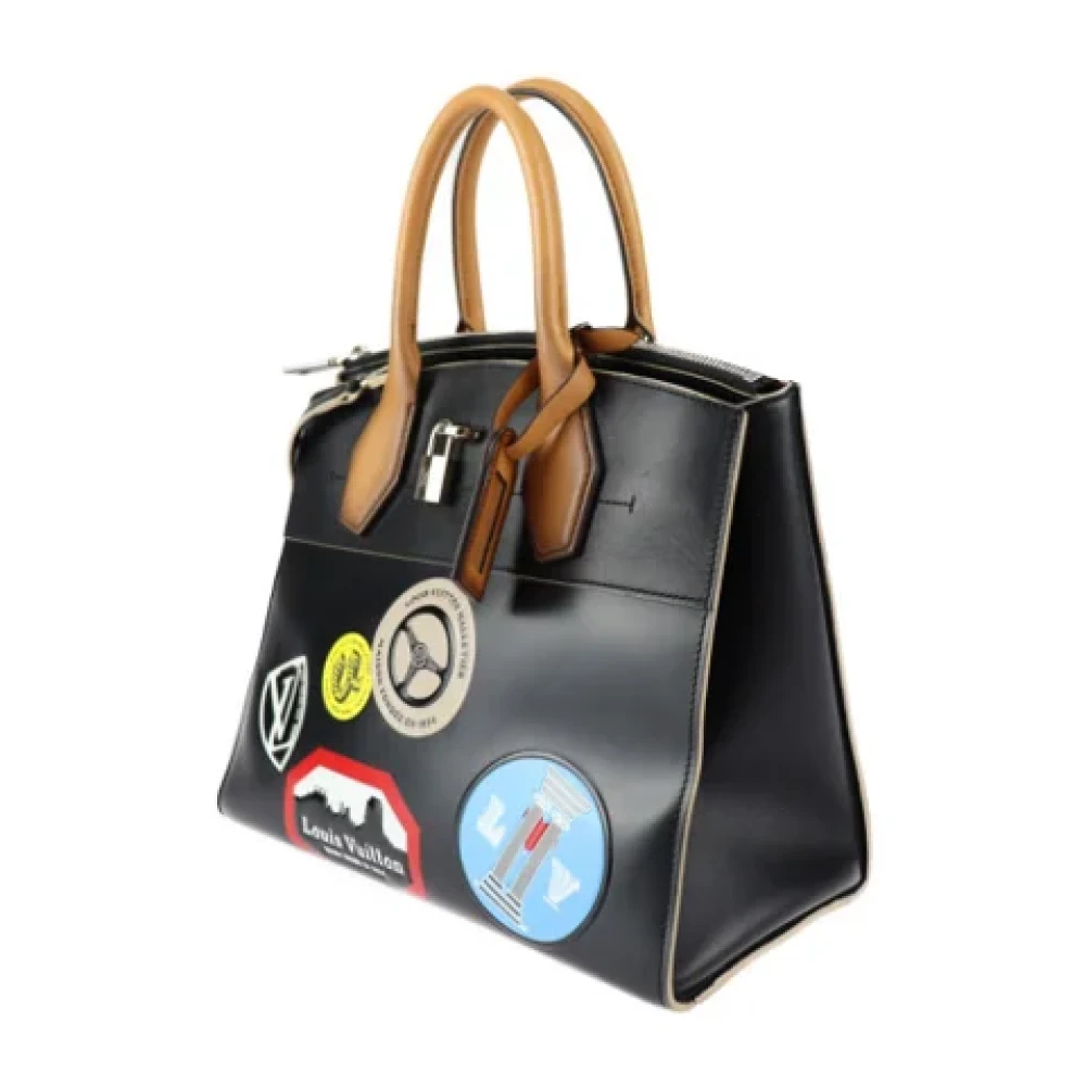 Louis Vuitton Vintage Pre-owned Leather louis-vuitton-bags Black Dames
