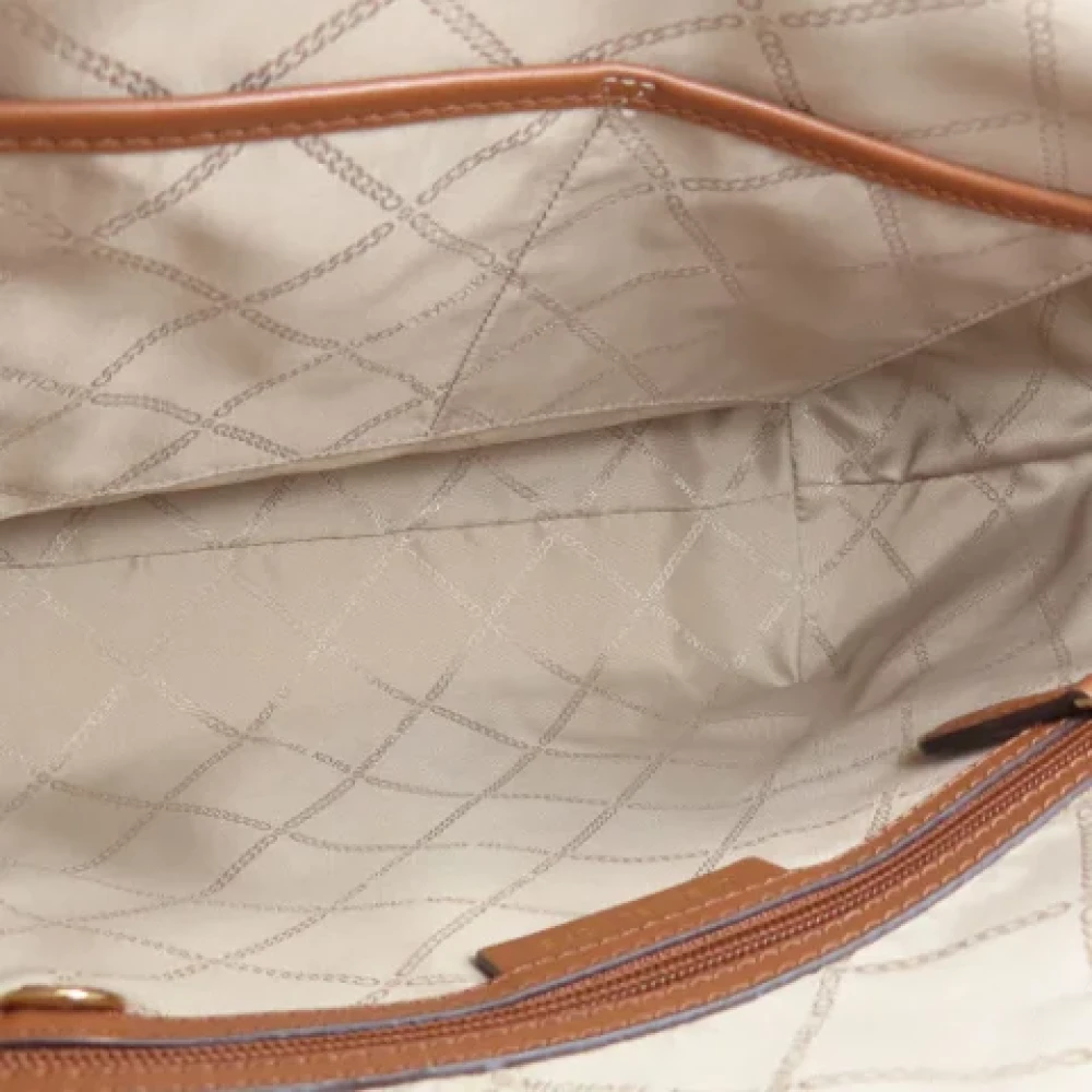 Michael Kors Pre-owned Fabric totes Brown Dames